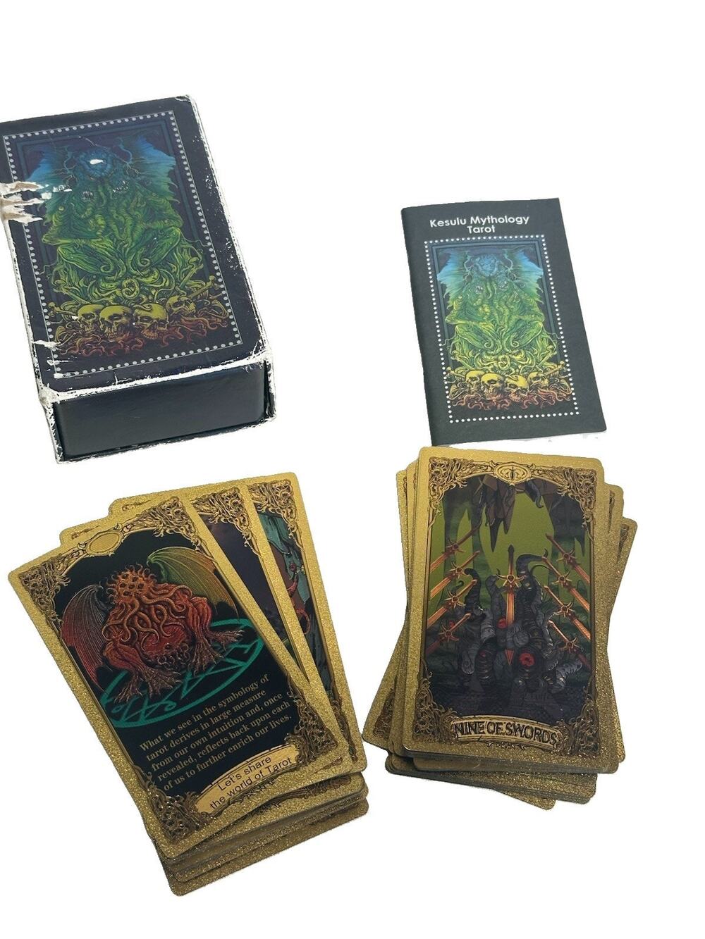 Kesulu Mythology Tarot Cthulhu Wicca Witch Divination